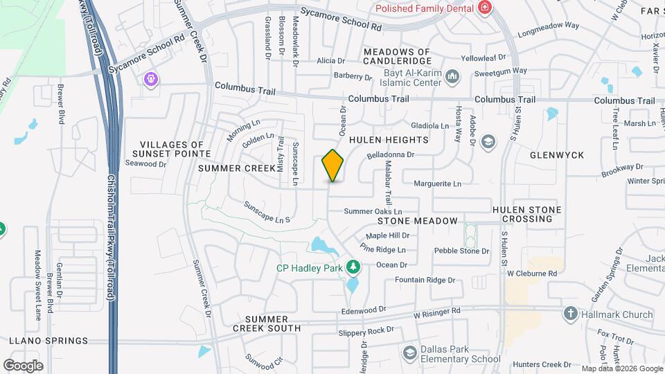 4937 Bellflower Way Map and Location Details