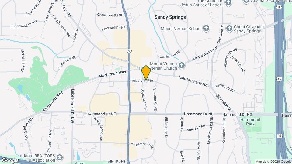 315 Hilderbrand Dr, Unit C3 Map and Location Details