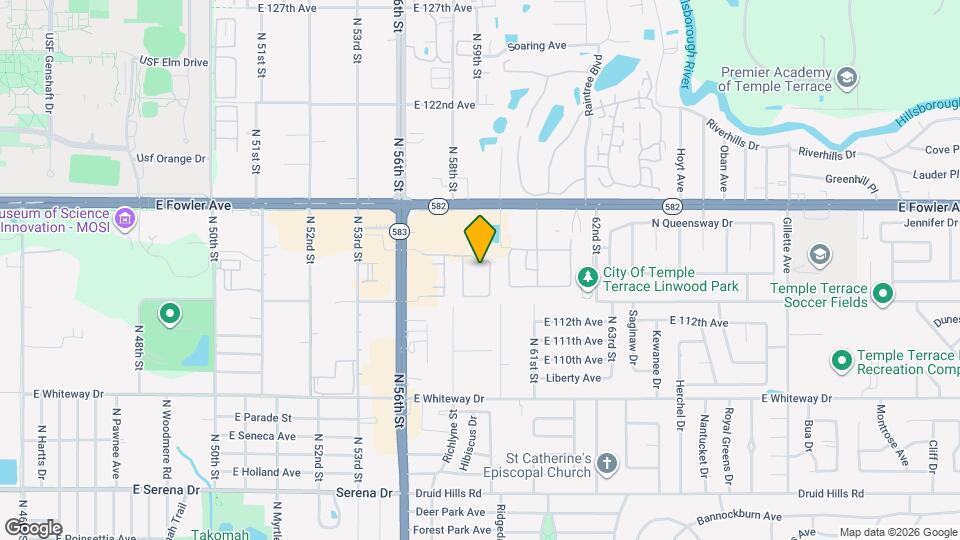 11301 Grandville Dr Map and Location Details