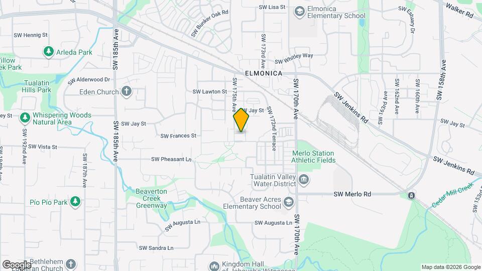1556 SW 175th Ave Map and Location Details