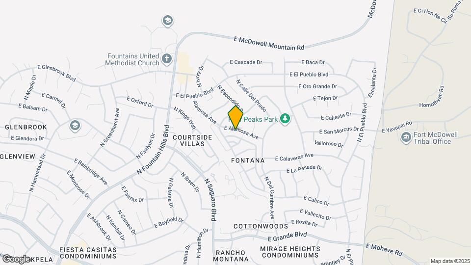 17024 E Calle Del Oro Map and Location Details