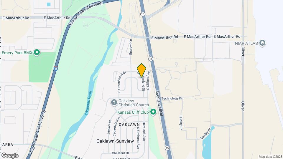 4263 Cumberland St Map and Location Details