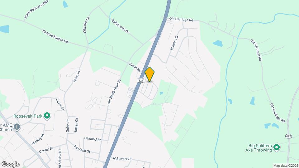 1042 Cloninger St Map and Location Details