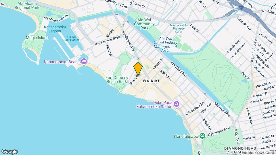 247 Beach Walk, Unit 801 Map and Location Details