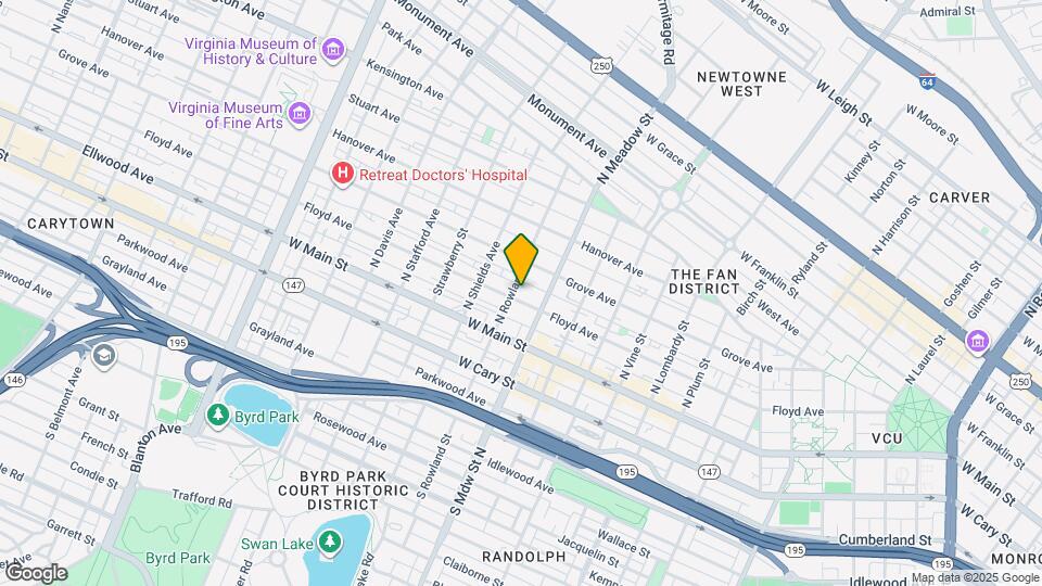 2020 Floyd Ave Map and Location Details