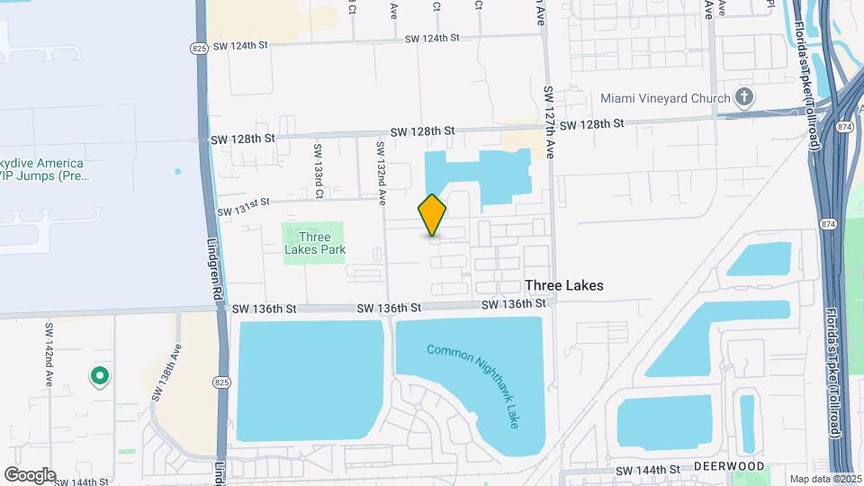 12999 SW 133rd St Map and Location Details