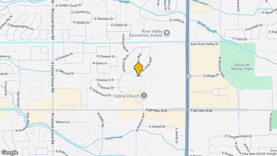 2700 E Clarene Dr Map and Location Details