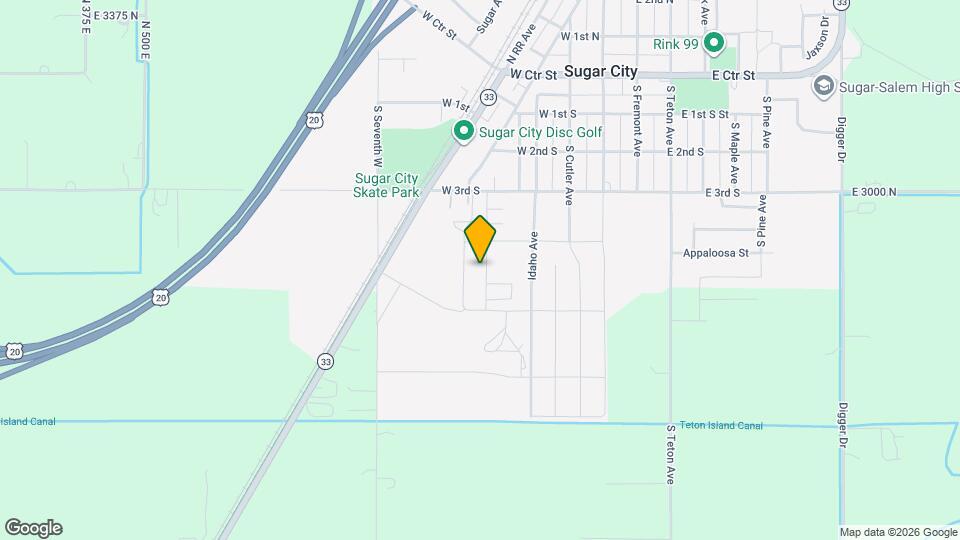 434 S 3rd W Map and Location Details