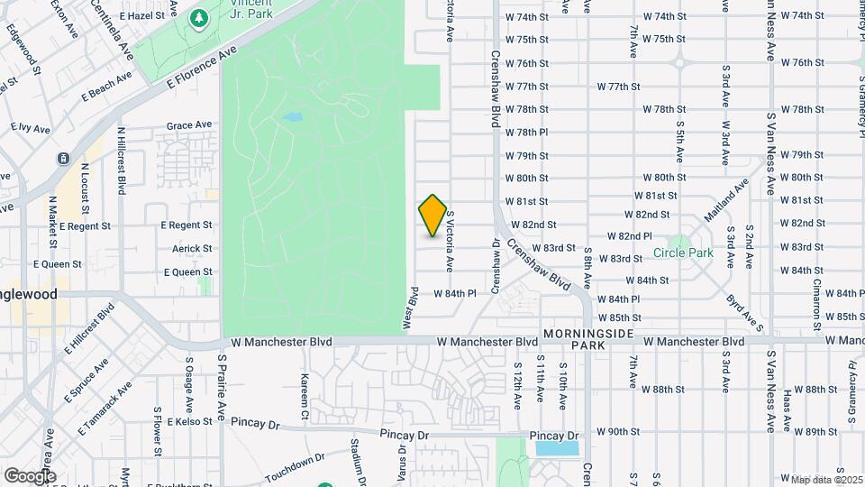 3519 W 82nd Pl Mapa y Detalles de la Ubicación