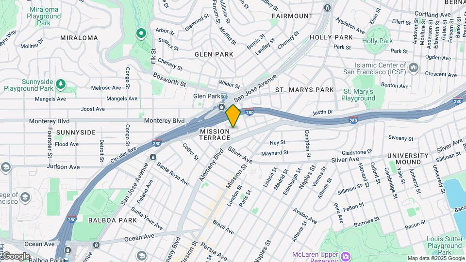 182 Cayuga Ave Map and Location Details