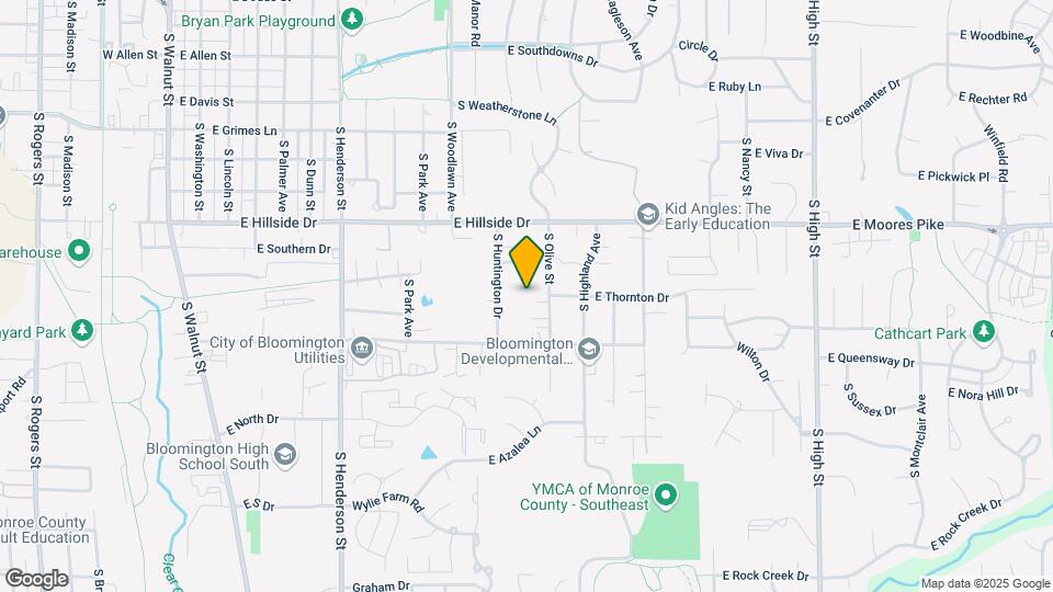 1631 S Huntington Dr Map and Location Details
