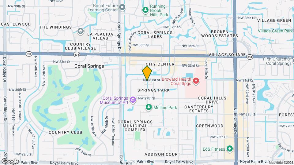 10226 NW 31st St Map and Location Details