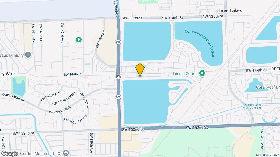 13524 SW 144th Terrace Map and Location Details