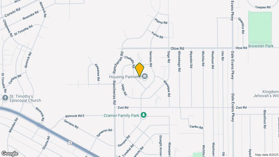 Mountain View Townhomes Map and Location Details