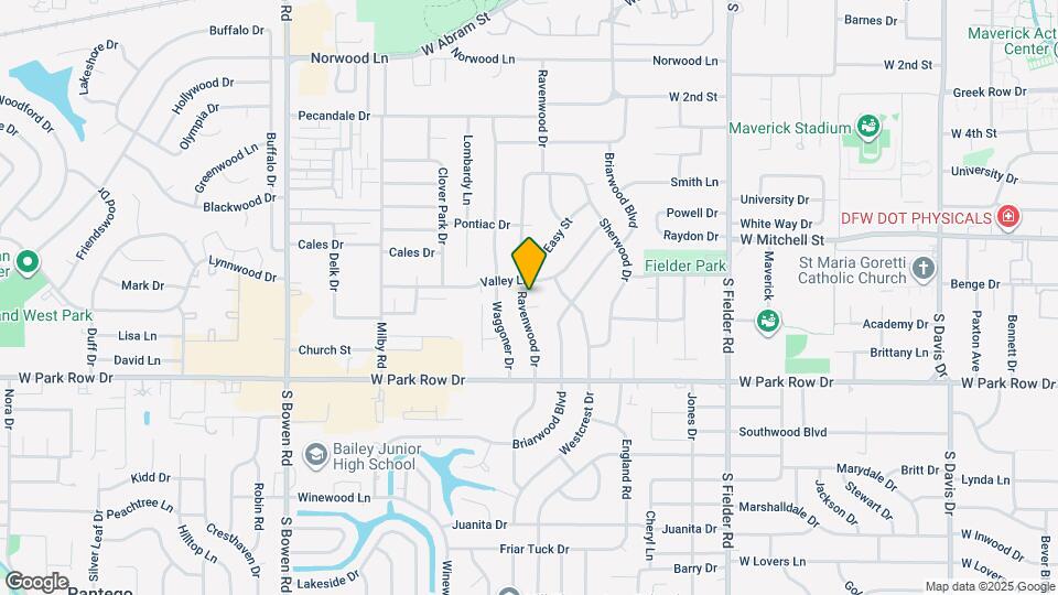 1201 Ravenwood Dr Map and Location Details