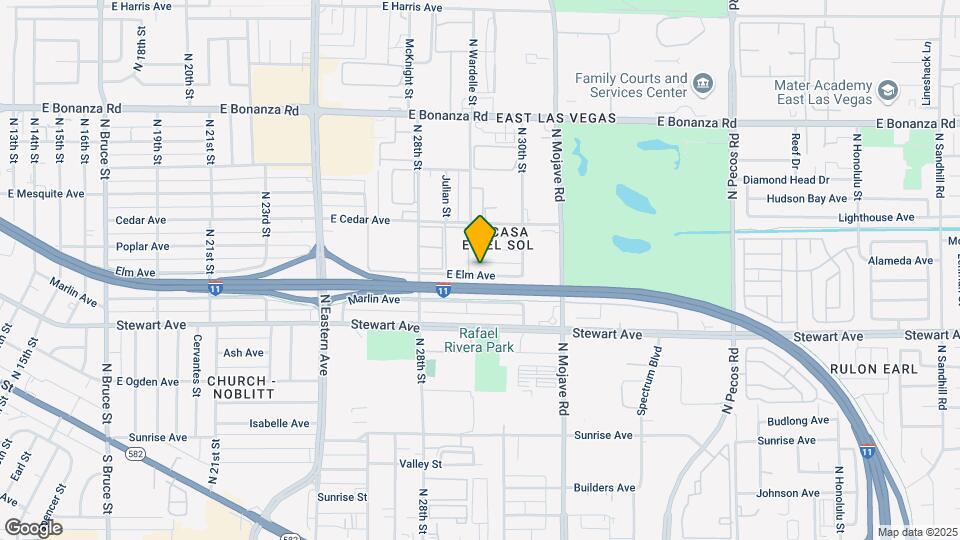 2905 Elm Ave Map and Location Details