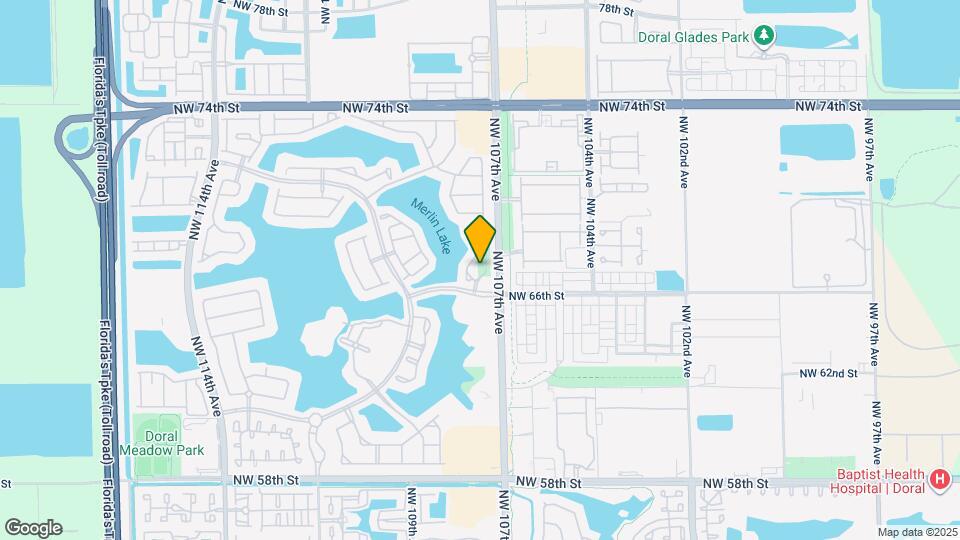 6672 NW 107 Ct Map and Location Details