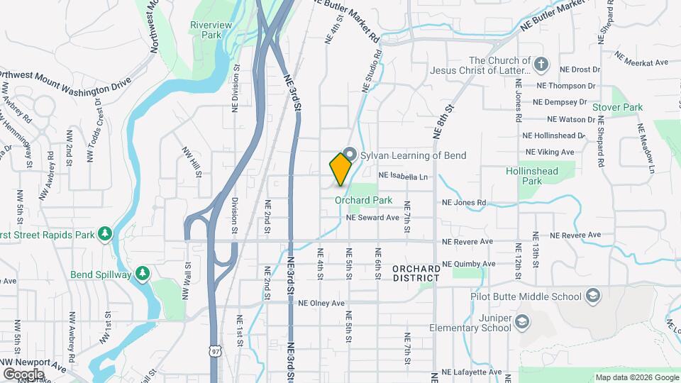 454 NE Thurston Ave Mapa y Detalles de la Ubicación