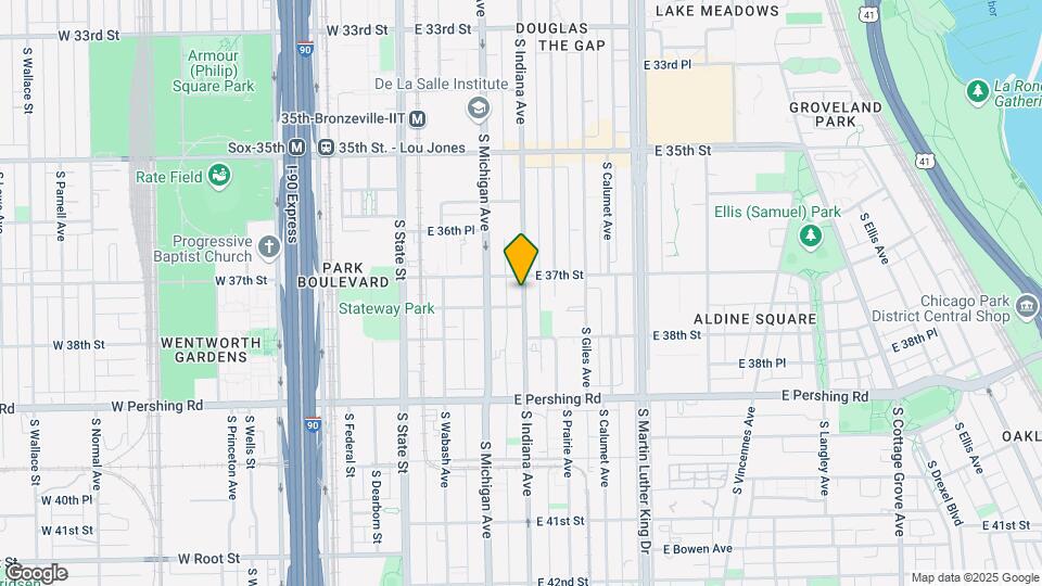 3720 S Indiana Ave Mapa y Detalles de la Ubicación