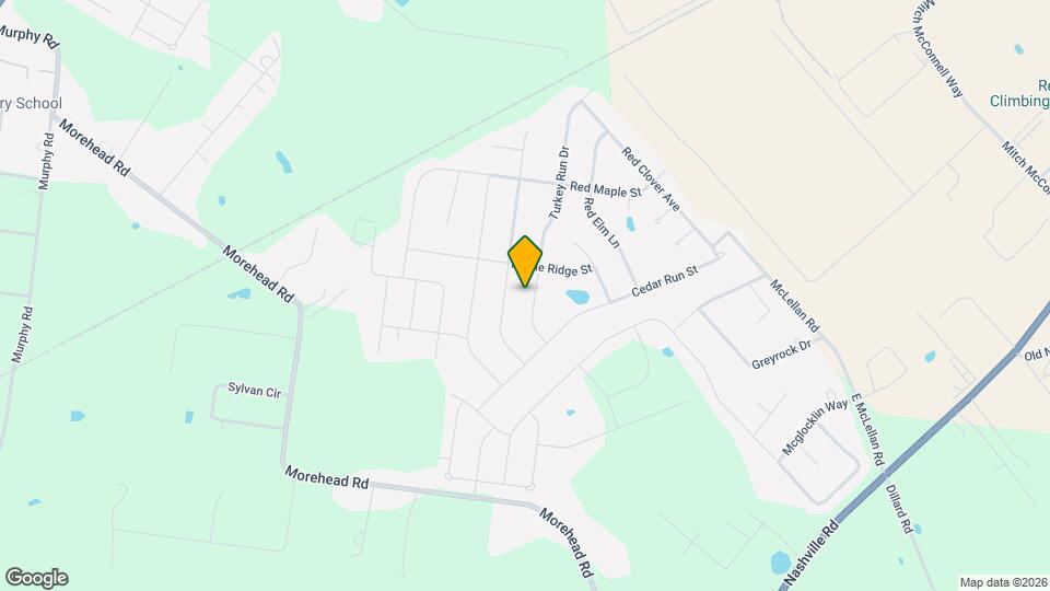 428 Turkey Run Dr Map and Location Details