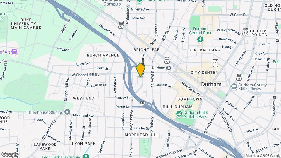 605 West End Mapa y Detalles de la Ubicación