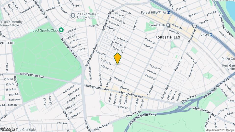 92-02 69th Ave Map and Location Details