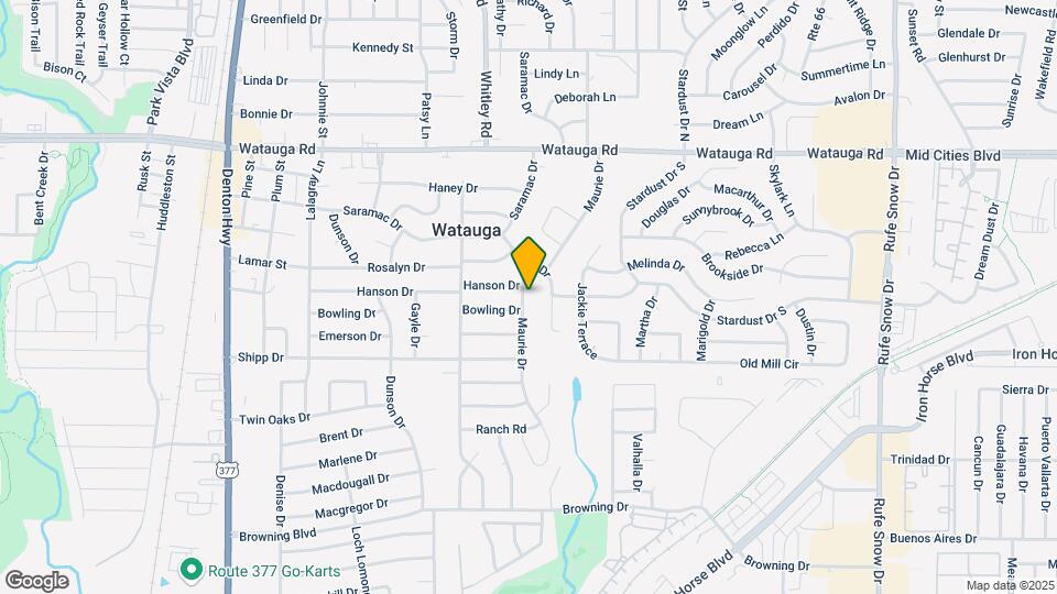 5940 Maurie Dr Map and Location Details