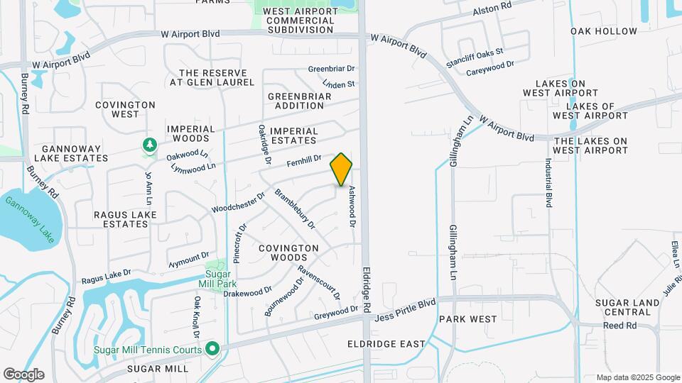 13511 Brook Hollow Dr Mapa y Detalles de la Ubicación