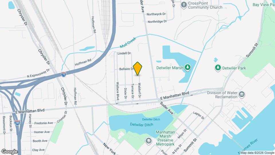 3629 Waldorf Dr Map and Location Details