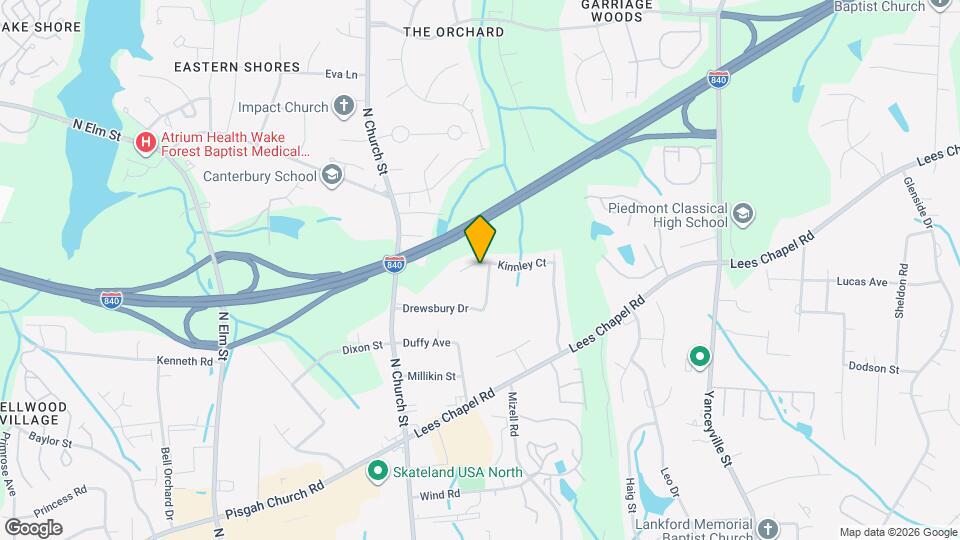 202 Kinnley Ct Map and Location Details