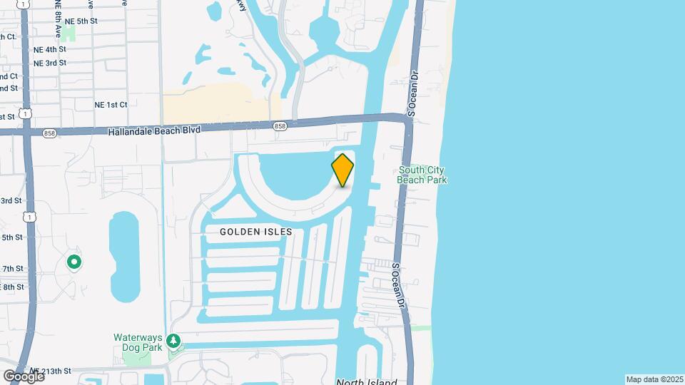 121 Golden Isles Dr Map and Location Details