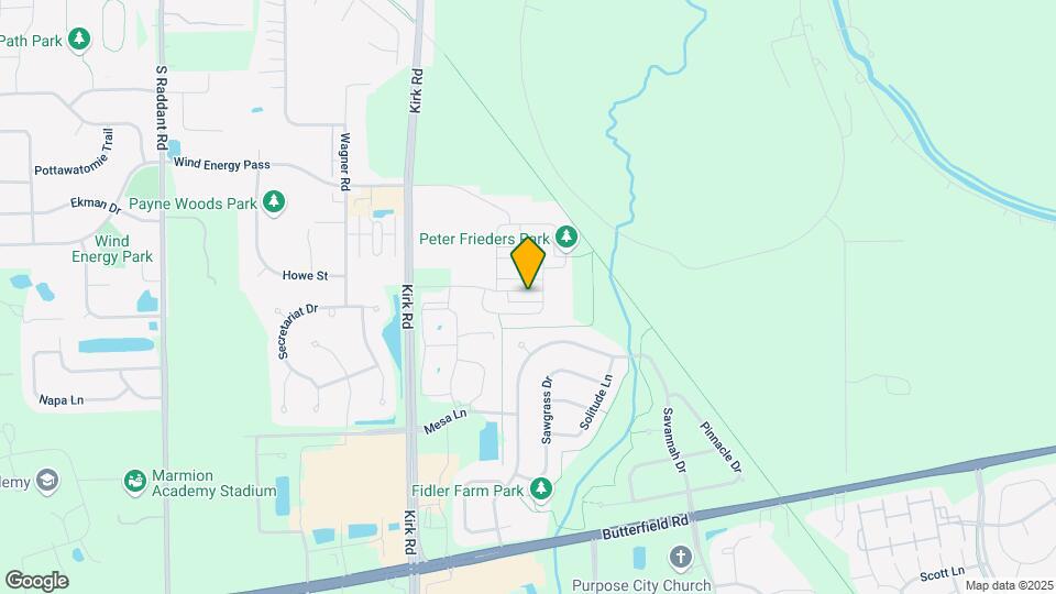 1659 Bentz Way Map and Location Details