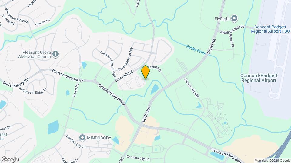 2092 Barrowcliffe Dr NW Mapa y Detalles de la Ubicación