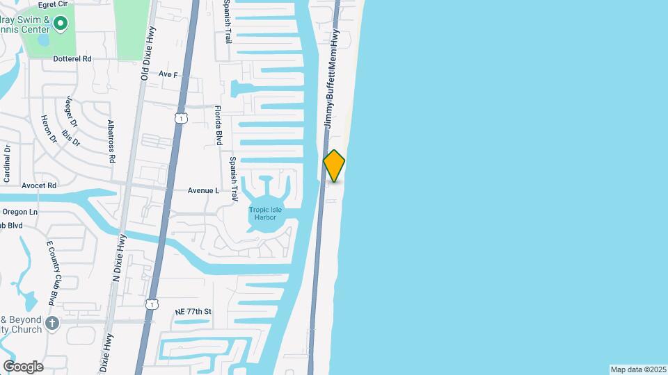 2727 S Ocean Blvd Map and Location Details