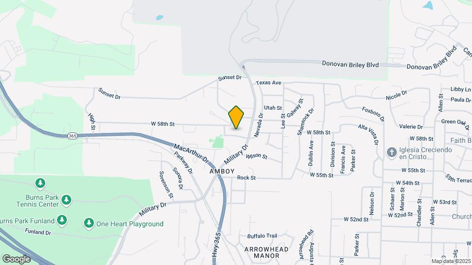 2208 Coors Dr Map and Location Details
