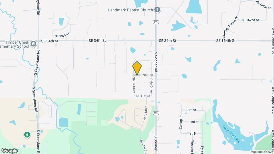 4104 SE 38th St Map and Location Details