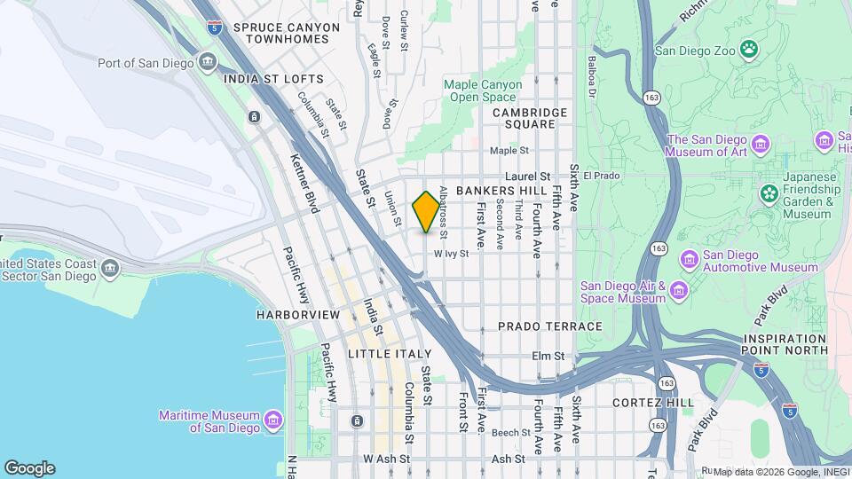 2253 Brant St Map and Location Details