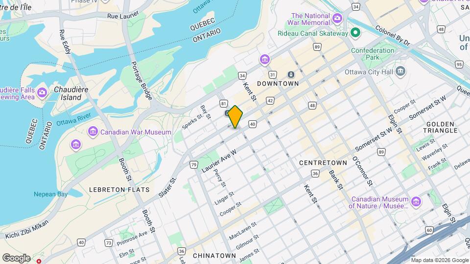 391 Slater St. Map and Location Details