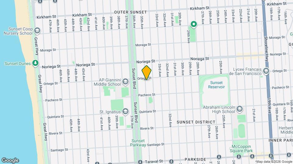 1918 35th Ave Map and Location Details