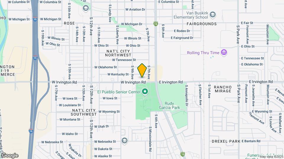 132 W Irvington Rd Map and Location Details