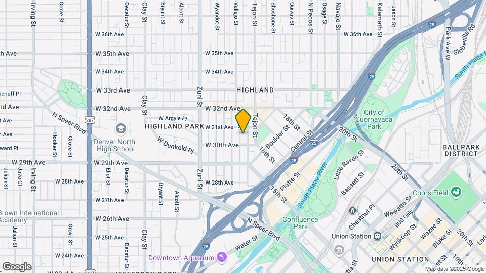 3025 Umatilla St Map and Location Details