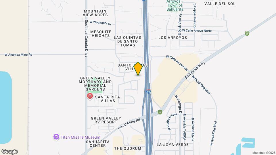 1034 W Camino Hombre Viejo Map and Location Details