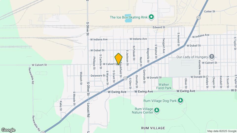 1909 S Brookfield St Map and Location Details