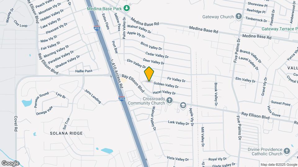 6314 Golden Valley Dr Map and Location Details