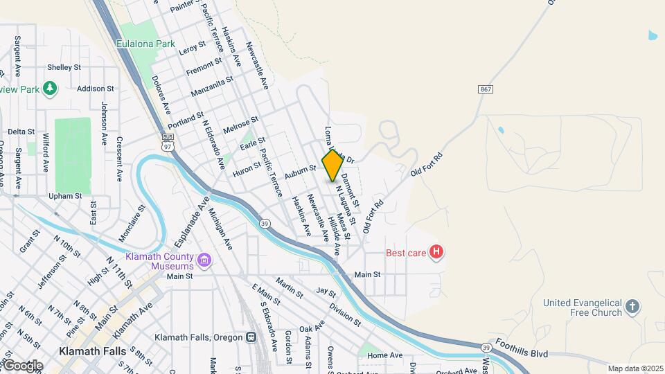 418 N Laguna St, Unit #B Map and Location Details