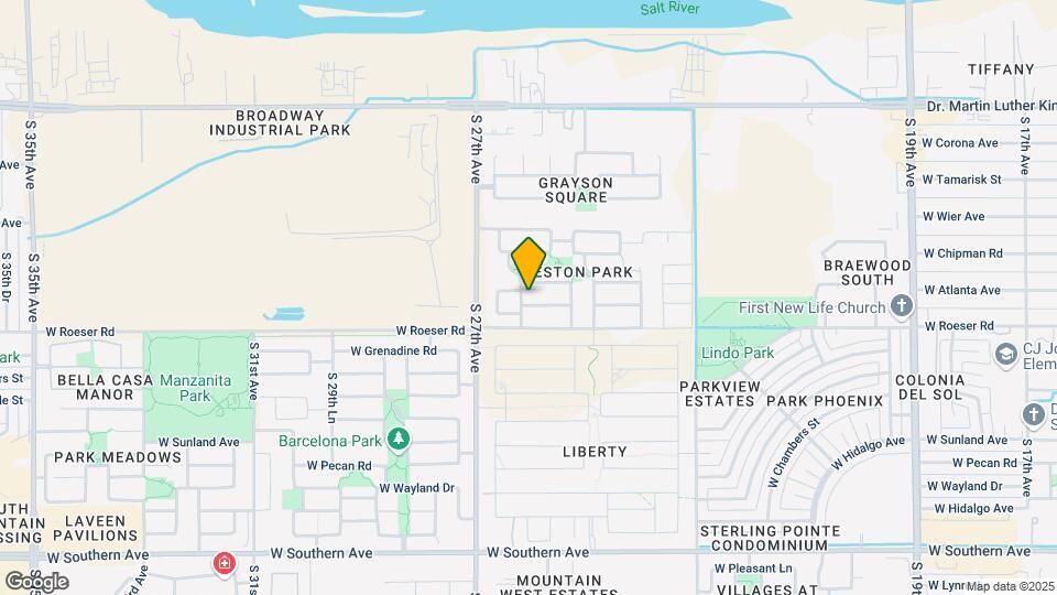 2608 W Mobile Ln Map and Location Details