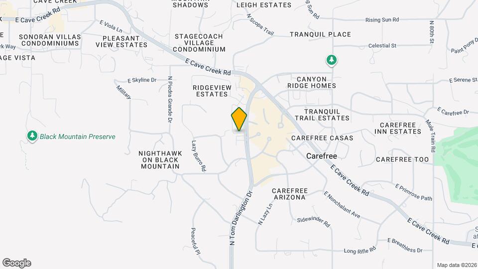 37222 N Tom Darlington Dr Map and Location Details