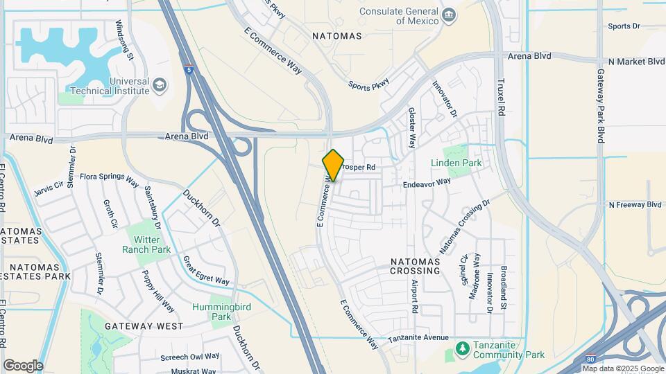 3920 E Commerce Way Map and Location Details
