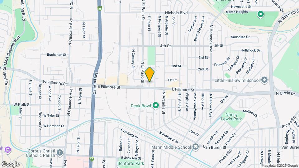 3017 Grandview St, Unit 3017 Mapa y Detalles de la Ubicación