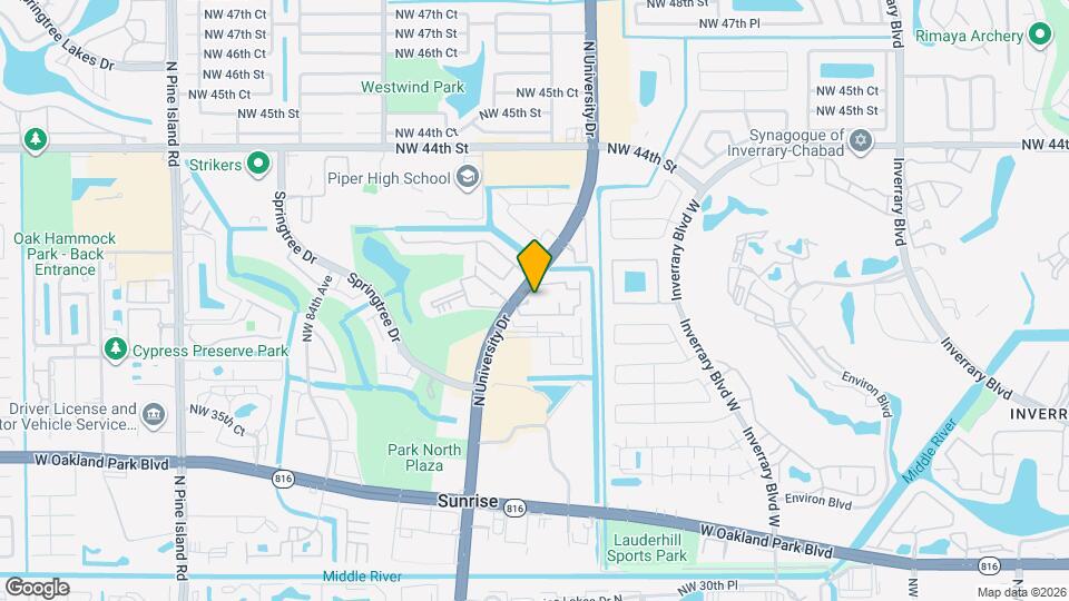 4020 Del Rio Way Map and Location Details